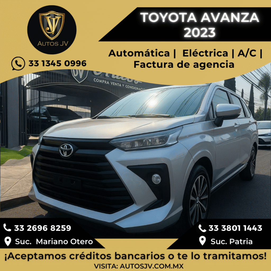 TOYOTA AVANZA EN VENTA GUADALAJARA SEMINUEVOS